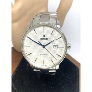 Rado Men's Watch R22876013 Coupole Swiss Automatic Silver Dial Stainless Steel